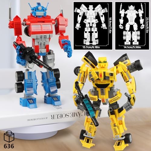 HIGH GODO 2in1 Transforming Robot Truck Building Set
