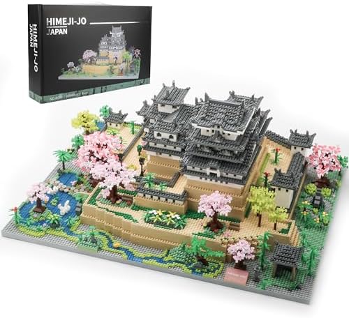 Japan Himeji Castle Micro Building Block Model Kit for Adults
