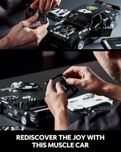 Nifeliz Mini HOONIKEN Muscle Car Building Set