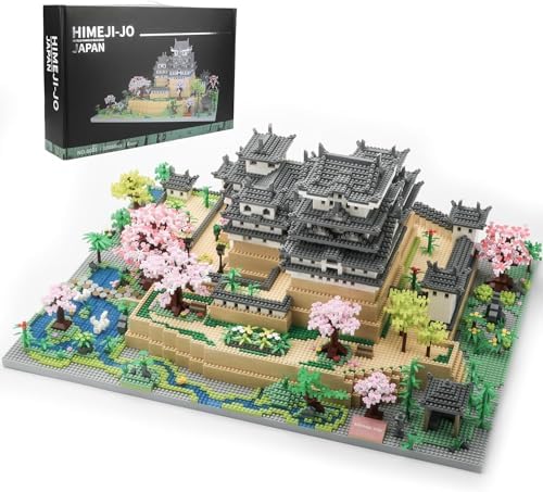 Japan Himeji Castle Micro Building Block Model Kit for Adults