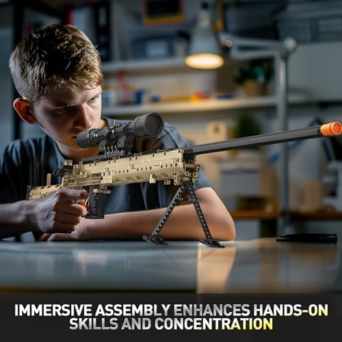 Fluorspar Blaster M24 Building Block Gun 11 Scale