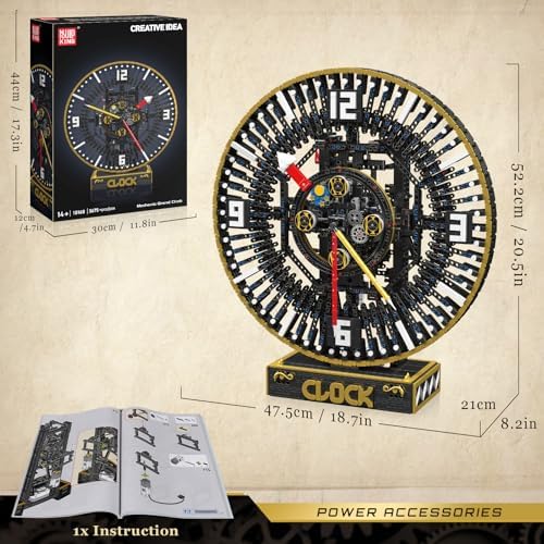 Mould King Cyberpunk Grand Clock Building Blocks Set