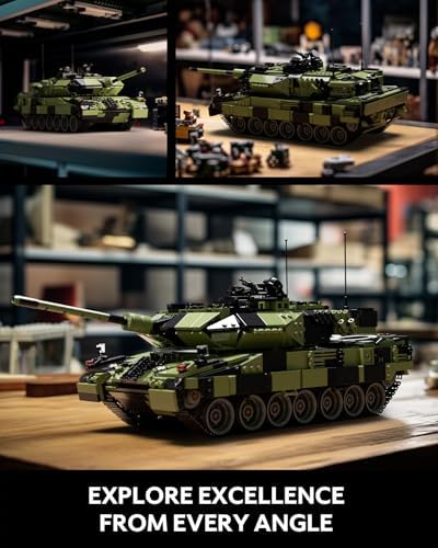 Nifeliz Leopard II A7 Tank Building Set