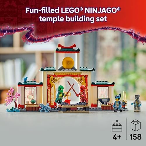 LEGO NINJAGO Temple Building Set - Ages 4