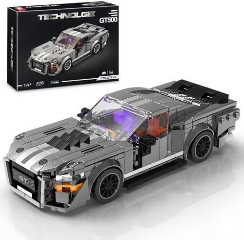 HIGH GODO Super Sports Car Building Set 476 Pieces