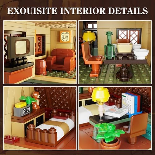 Mystery Shack House Building Blocks Toy 965 PCS