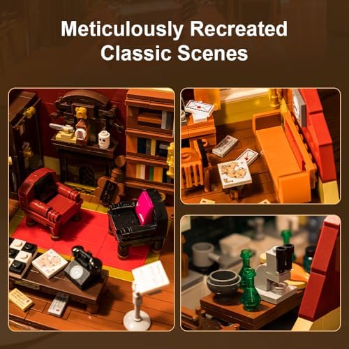 BRICKKK Sherlock Holmes 221B Baker Street Building Set