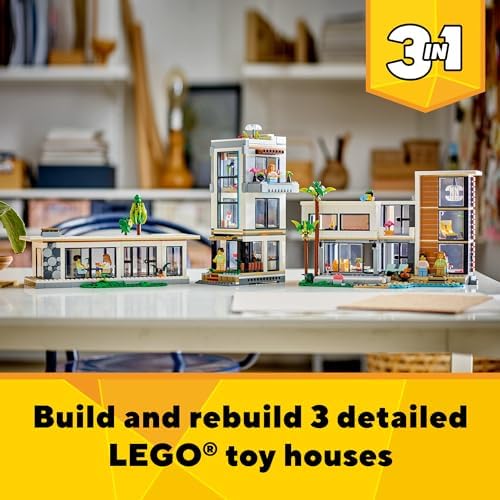 LEGO Creator 3 in 1 Modern House Building Set