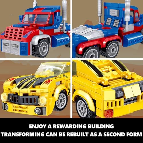 HIGH GODO 2in1 Transforming Robot Truck Building Set