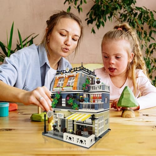 ENJBRICK Garden Hotel Building Kit 1316 PCS