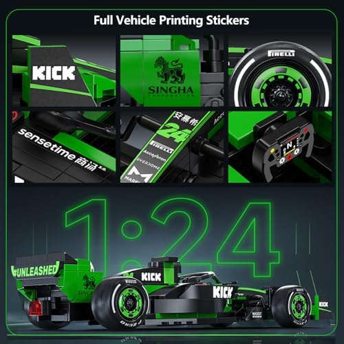 CaDA C55032W Kick Sauber F1 124 Racing Car Kit