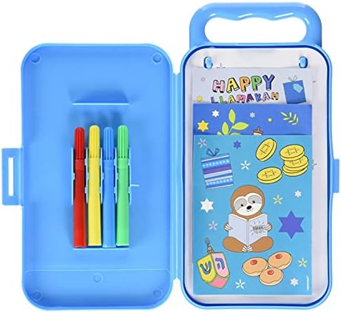 Blue Hanukkah Activity Set 27 Piece Creative Kit