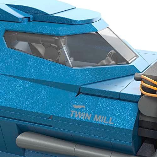 MEGA Hot Wheels Race Car Building Set Twin Mill 635 Pieces