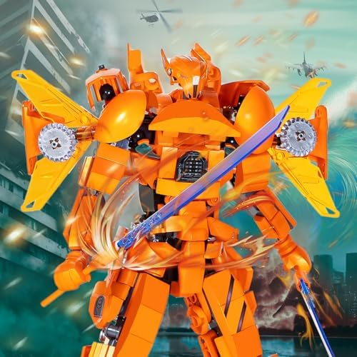 Mech Robot Building Blocks Set for Adults 601 Pieces