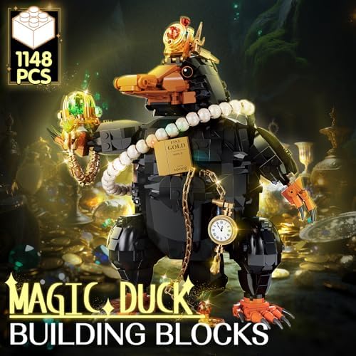 Magic Treasure-Hunting Duck Building Set for Adults