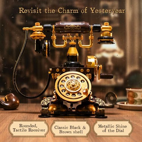 Retro Phone Building Blocks Set for Adults