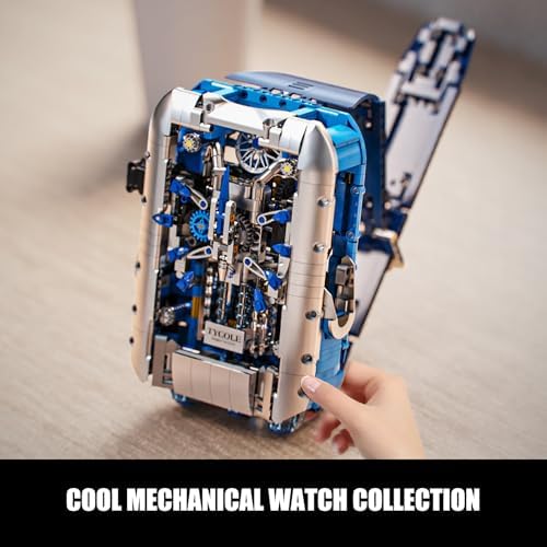 TYCOLE Technic Mechanical Watch Building Set for Adults and Boys 8