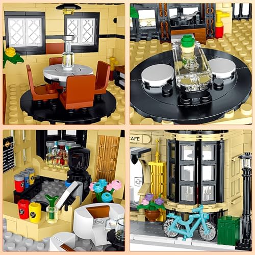 City Cafe Building Block Set with LED Light