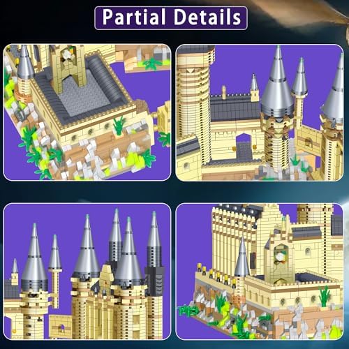 5000 PCS Mini Building Blocks Magic Castle Set