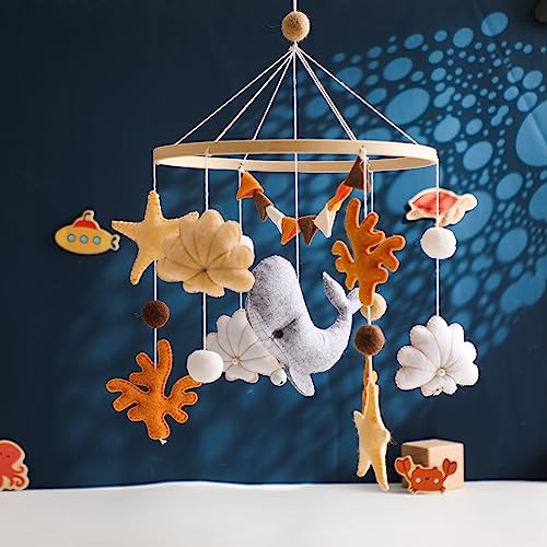 Ikubigu Baby Mobile - Ocean Animals Crib Decor
