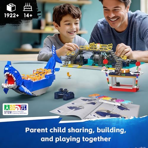 Mould King Pirate Ship Building Set with Motor