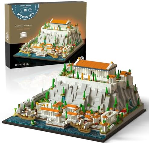 Givenni Architecture The Acropolis in Athens Building Set 1947 Pieces