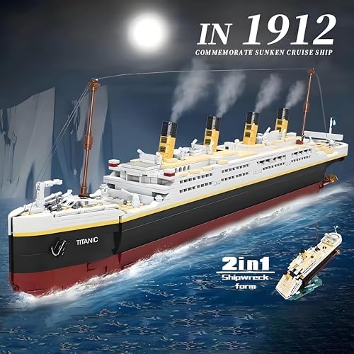Titanic Model Kit - 2022 Piece 3D Puzzle Building Set