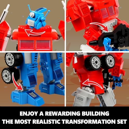 HIGH GODO 2in1 Transforming Robot Truck Building Set