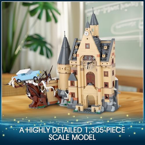 Magic Castle Clock Tower Building Set - 1305 Pieces