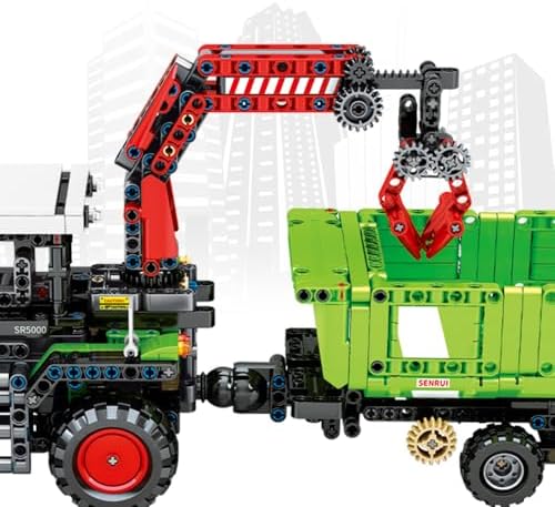 3 in 1 Harvester Tractor Building Set Toy 1481pcs