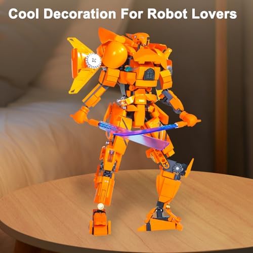 Mech Robot Building Blocks Set for Adults 601 Pieces