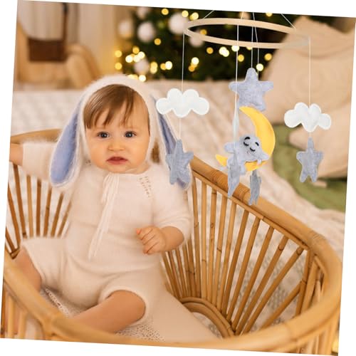TOYANDONA Felt Mobiles for Baby Room Decor