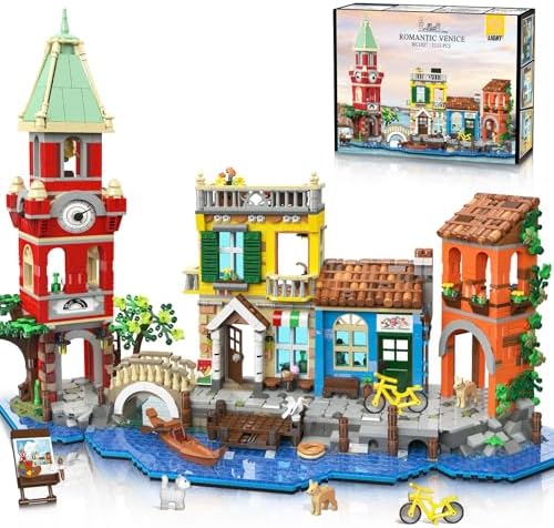 Venice Main Street Building Set for Adults 2155 PCS