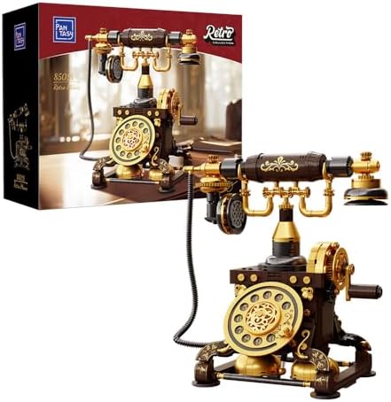 Retro Phone Building Blocks Set for Adults