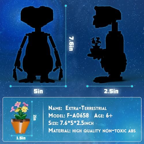 The Extra-Terrestrial Alien Figures Special Edition Building Set