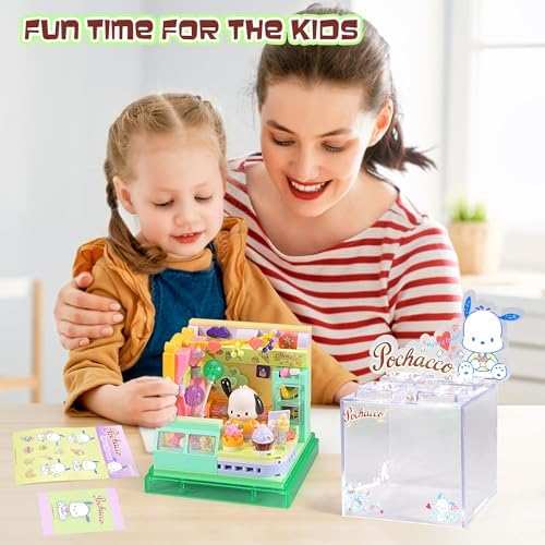 Cute Building Bricks Blocks Toy Miniature Set for Kids and Collectors
