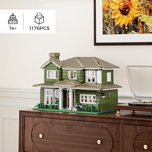 Modern House Building Set for Fans and Adults 1176 PCS