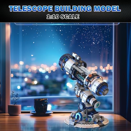 NUTCRACKER Space Telescope Building Set for Adults