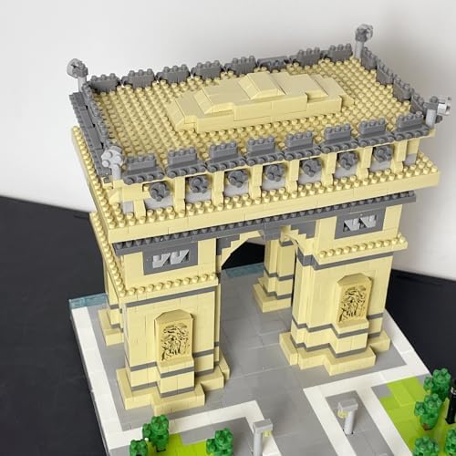 Paris Arc de Triomphe Micro Building Blocks Set