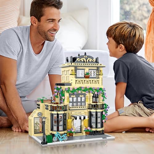 City Cafe Building Block Set with LED Light