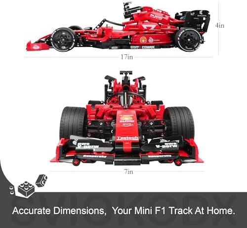 SVIOKODX Formula1 Racing Car Building Set 1392PCS