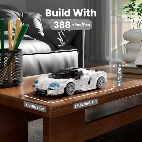 Mould King Speed Champion C850 Racing Car Building Kit 388 PCS