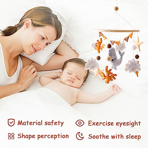 Ikubigu Baby Mobile - Ocean Animals Crib Decor