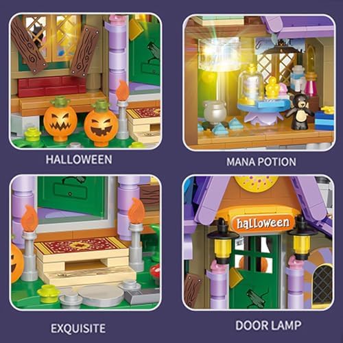 Halloween Themed Building Block Set 780PCS