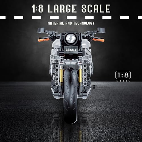 18 Motorcycle Building Set for Adults 579PCS
