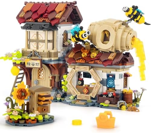 Honey Workshop Mini Building Set 1242 Pieces