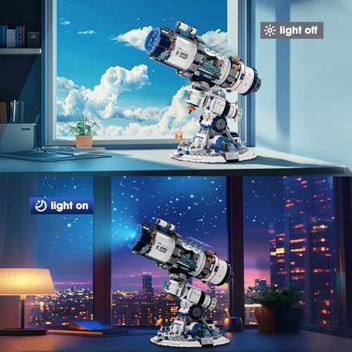 NUTCRACKER Space Telescope Building Set for Adults