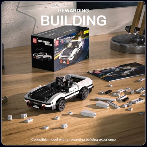 Mould King AE86 Initial D Car Building Set with Display Case