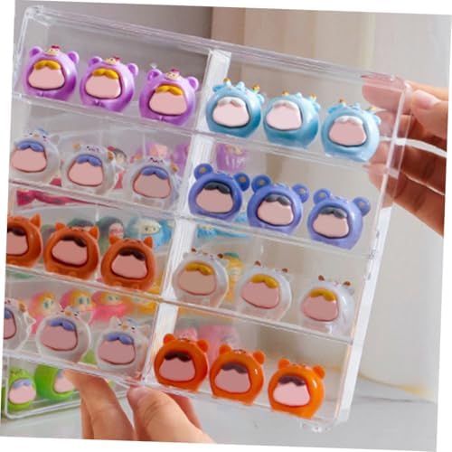 DOITOOL 2Pcs Wall-Mounted Display Cases for Diecast Cars and Collectibles