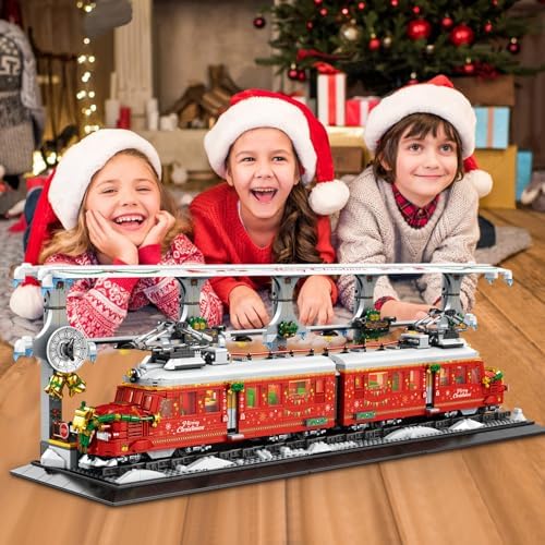 Zylegen Christmas Train Building Kit 2833 Pcs